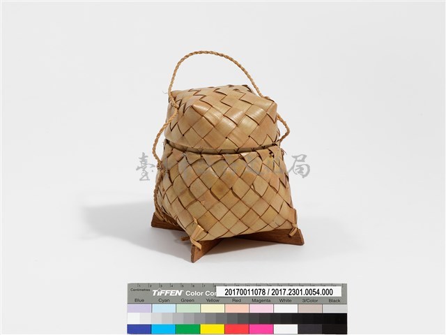 棕梠葉編織提袋藏品圖，第3張