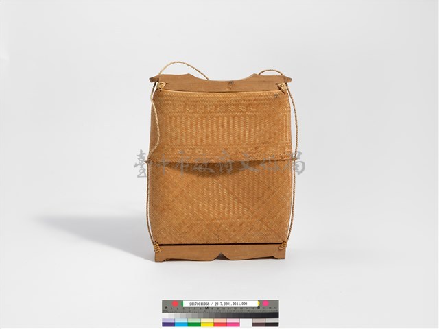 竹編背袋藏品圖，第3張
