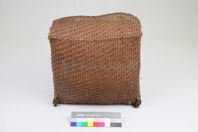 籐編背袋藏品圖，第2張