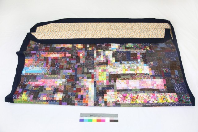 劉棟馬賽克拼貼作品「雨夜」藏品圖，第10張