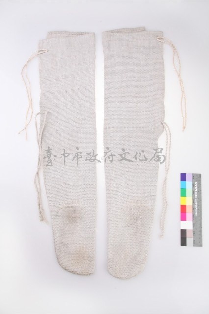 苧麻襪套藏品圖，第2張