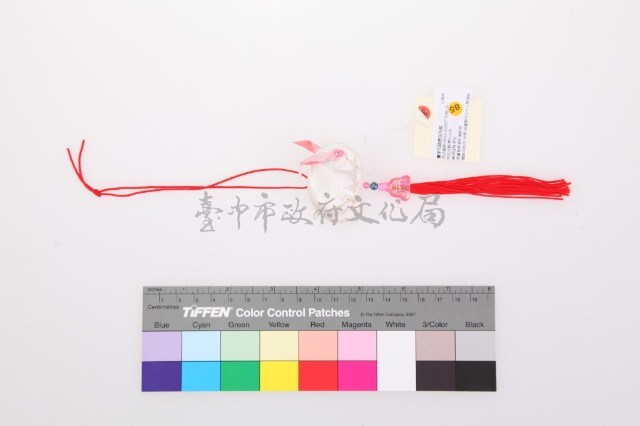 白緞布兔子造型香包藏品圖，第2張