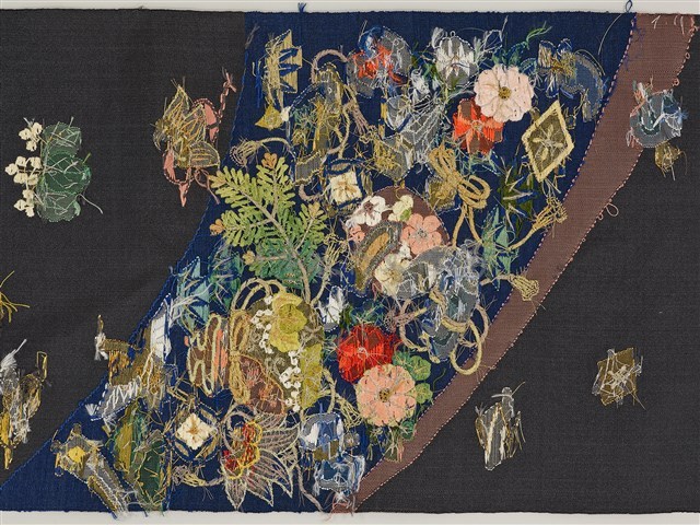 織繡八吉祥和服腰帶藏品圖，第13張