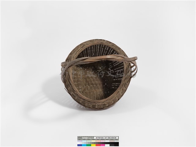 竹編提籃藏品圖，第7張