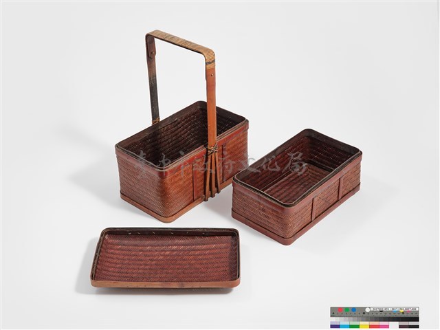 竹編野餐盒藏品圖，第7張