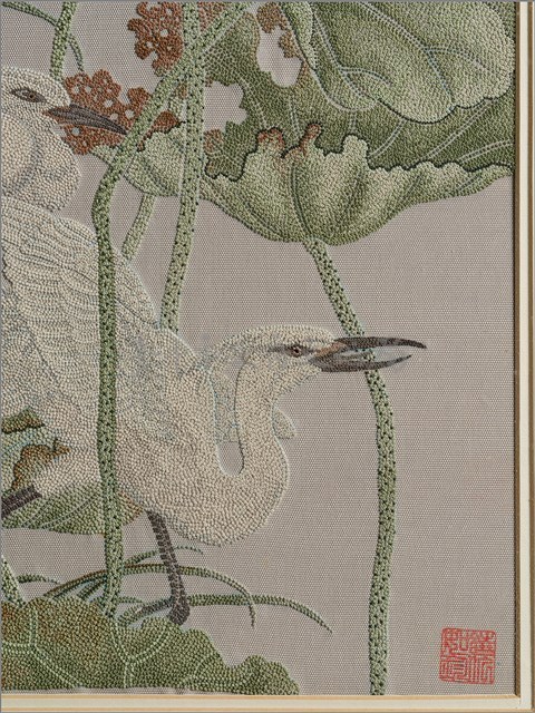 荷花與白鷺藏品圖，第7張