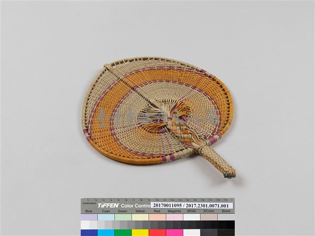 菲律賓草編涼扇-1藏品圖，第4張