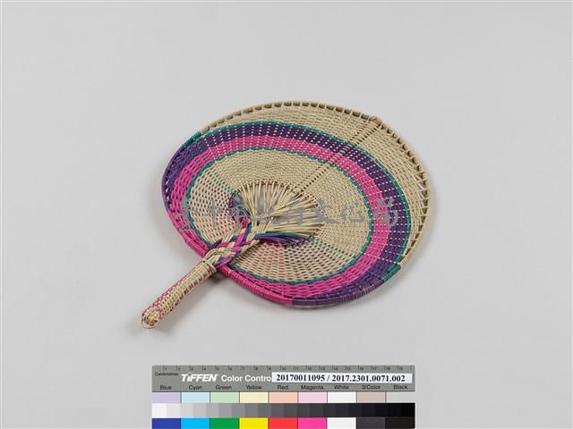 菲律賓草編涼扇-2藏品圖，第4張