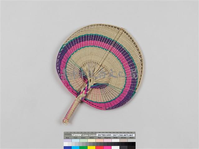 菲律賓草編涼扇-2藏品圖，第2張