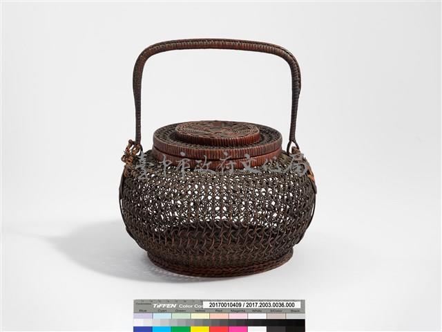 籐編提籃藏品圖，第2張