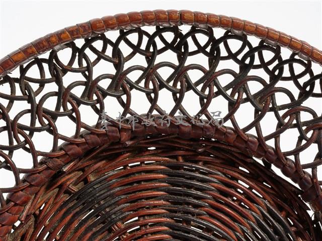 籐編提籃藏品圖，第11張