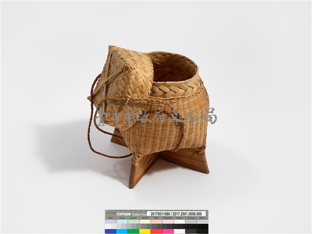 竹編盛飯容器藏品圖，第9張