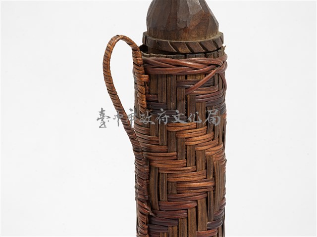 竹製籐編筒藏品圖，第9張