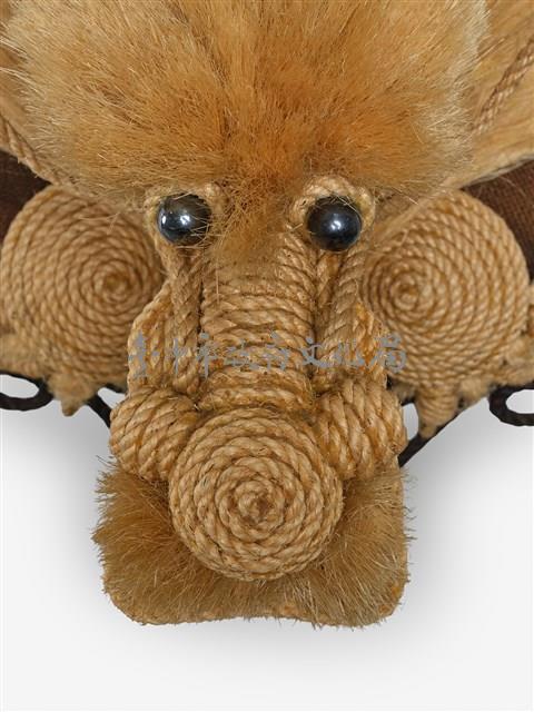 麻編龍首壁飾藏品圖，第9張