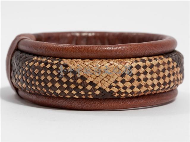 籐編皮革手環藏品圖，第9張