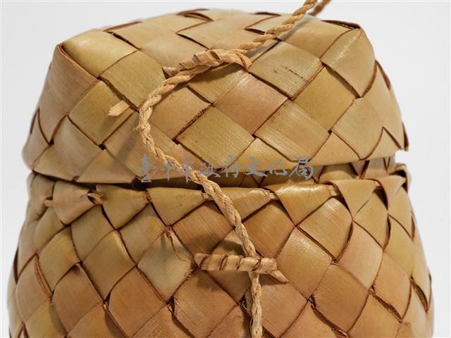 棕梠葉編織提袋藏品圖，第9張