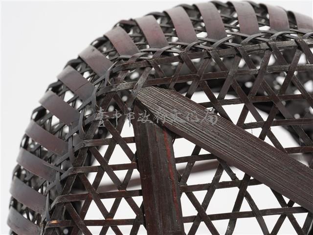 六角底平竹花器藏品圖，第9張