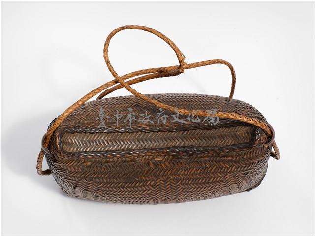 籐編背袋藏品圖，第10張