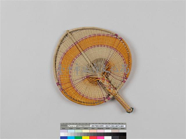 菲律賓草編涼扇-1藏品圖，第3張