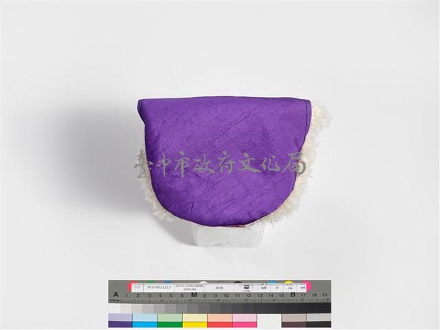 壽字蝙蝠紋平頂童帽藏品圖，第8張