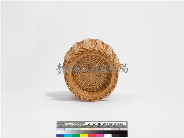 竹編矢紋高花瓶藏品圖，第8張