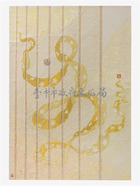 冰裂梅花彩帶 藏品圖，第4張