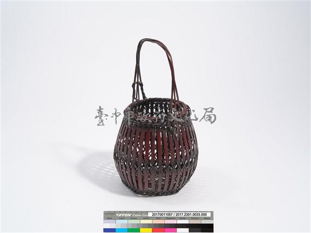 六角底平竹花器藏品圖，第4張