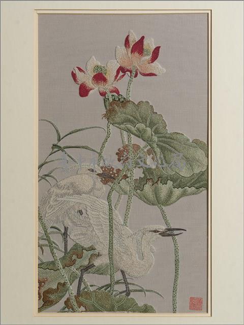 荷花與白鷺藏品圖，第4張