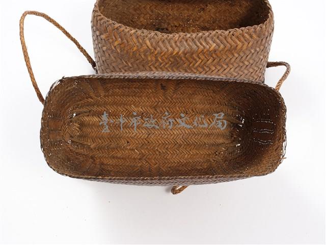 籐編背袋藏品圖，第14張