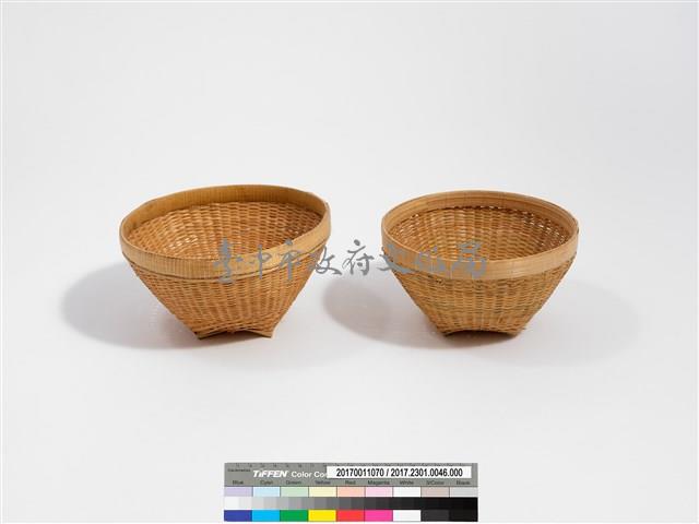 竹編飯籃藏品圖，第1張