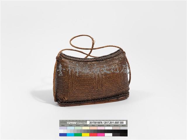 籐編背袋藏品圖，第2張