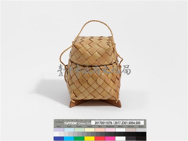 棕梠葉編織提袋藏品圖，第2張