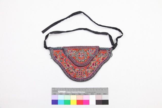 繡花腰包 藏品圖，第1張