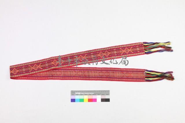 多彩織花腰帶藏品圖，第1張