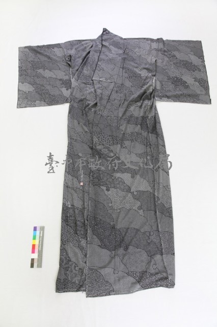 日本灰底東京染小紋藏品圖，第1張