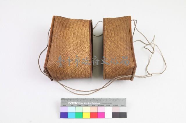 籐編便當盒藏品圖，第1張