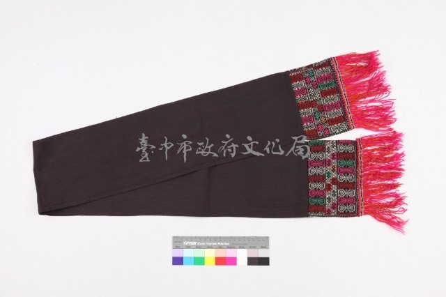 平埔族頭巾藏品圖，第1張