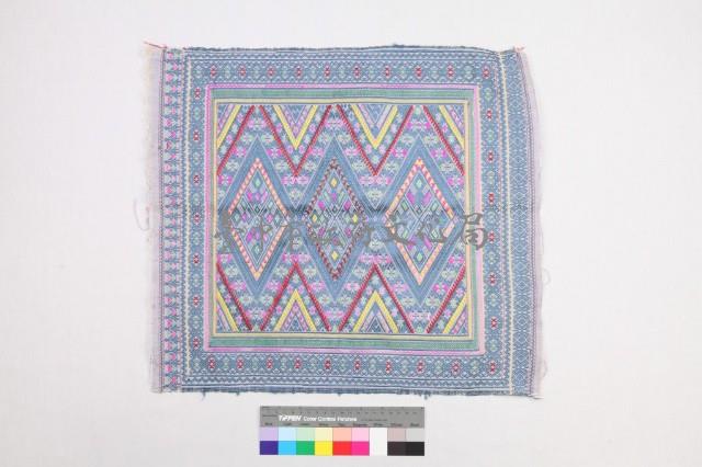 湖南通道侗族織錦揹帶拼片 藏品圖，第1張