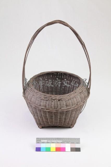 竹編提籃藏品圖，第1張