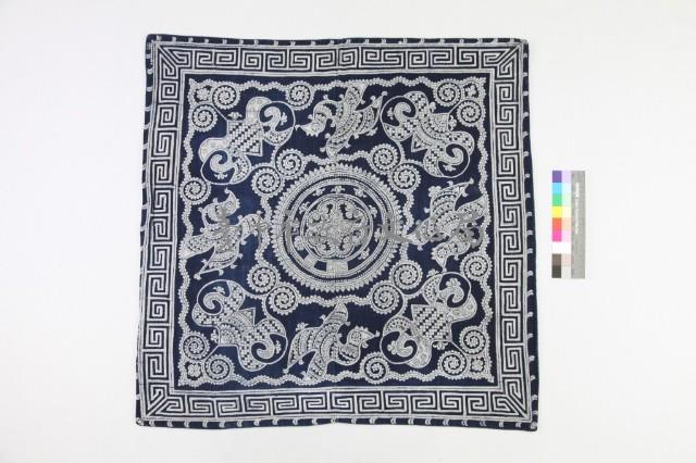 貴州黃平亻革家蠟染包被 藏品圖，第1張