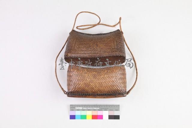 籐編背袋藏品圖，第1張