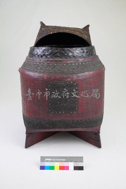 竹編盛飯容器藏品圖，第1張