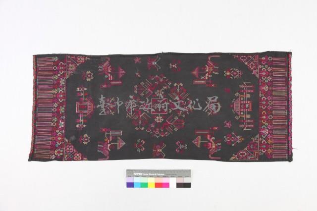 貴州威寧回族挑花女頭巾 藏品圖，第1張