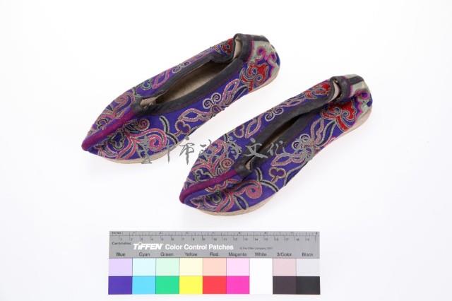 貴州台江苗族繡花鞋 藏品圖，第1張