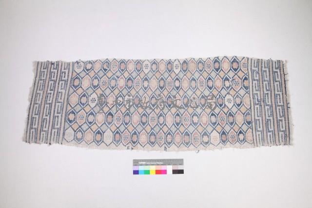 湖南龍山土家族織錦被面拼片 藏品圖，第1張