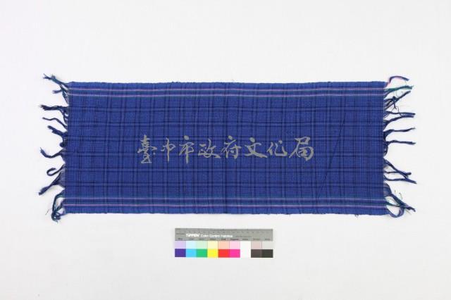 廣西富川瑤族方格紋頭帕 藏品圖，第1張