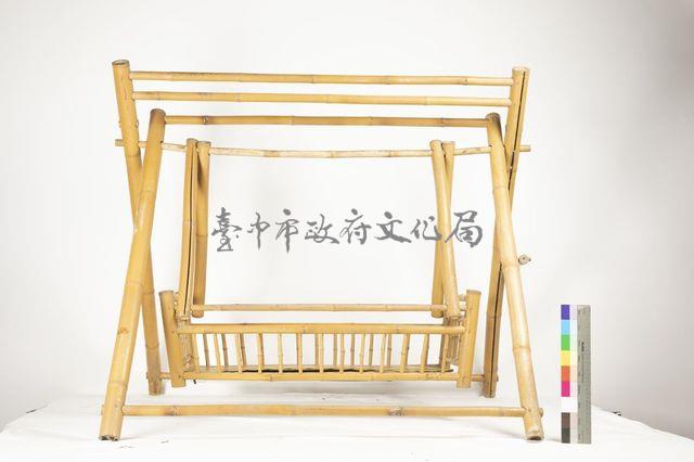 竹製搖籃藏品圖，第1張