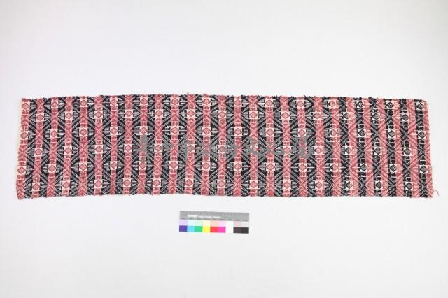 雲南版納傣族織花被面拼片藏品圖，第1張