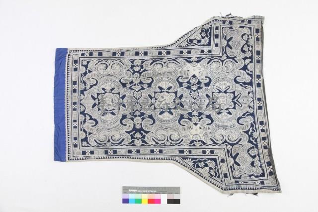 貴州黃平亻革家蠟染揹扇藏品圖，第1張