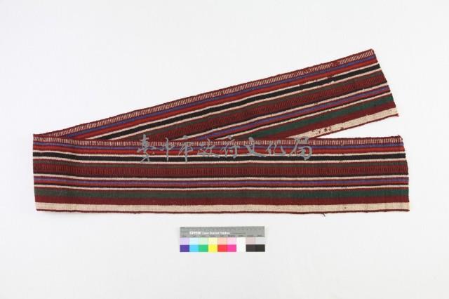 雲南尋甸彞族毛織布 藏品圖，第1張